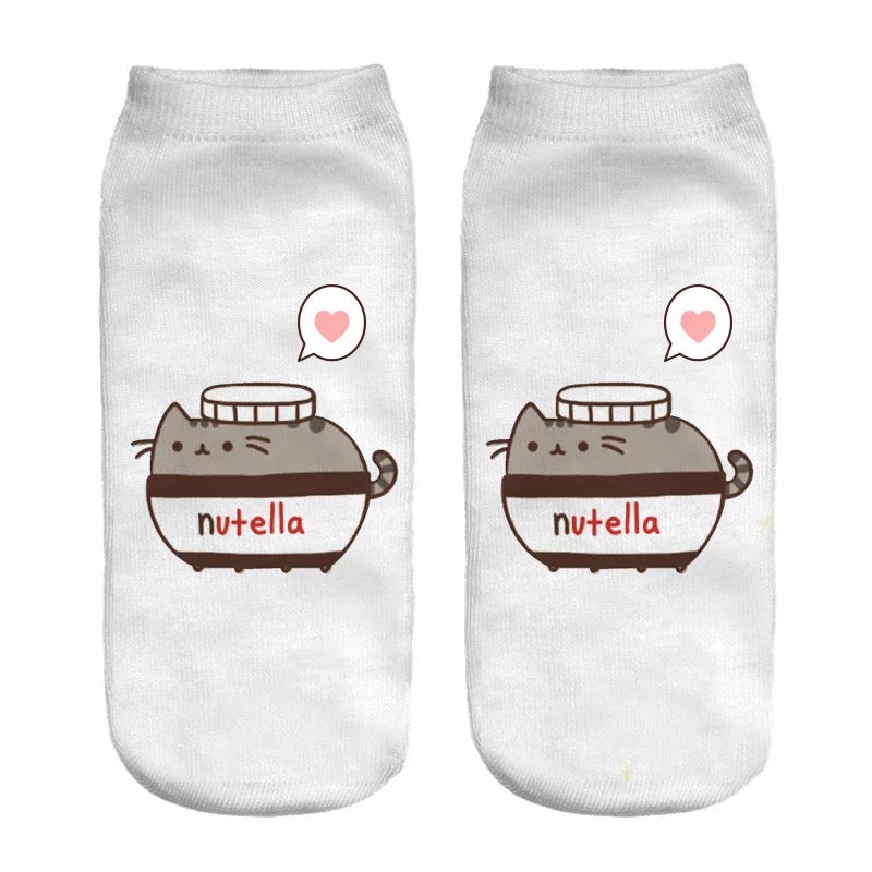 DDLGVERSE Nutella Pusheen Socks