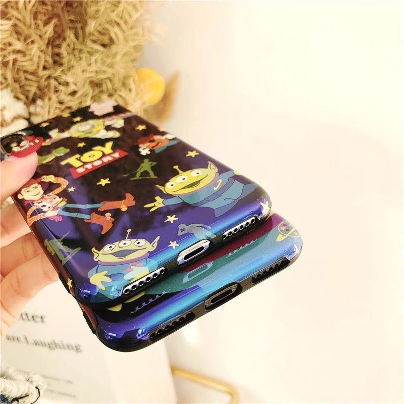 DDLGVERSE Toy Story iPhone Case Navy Bottom View