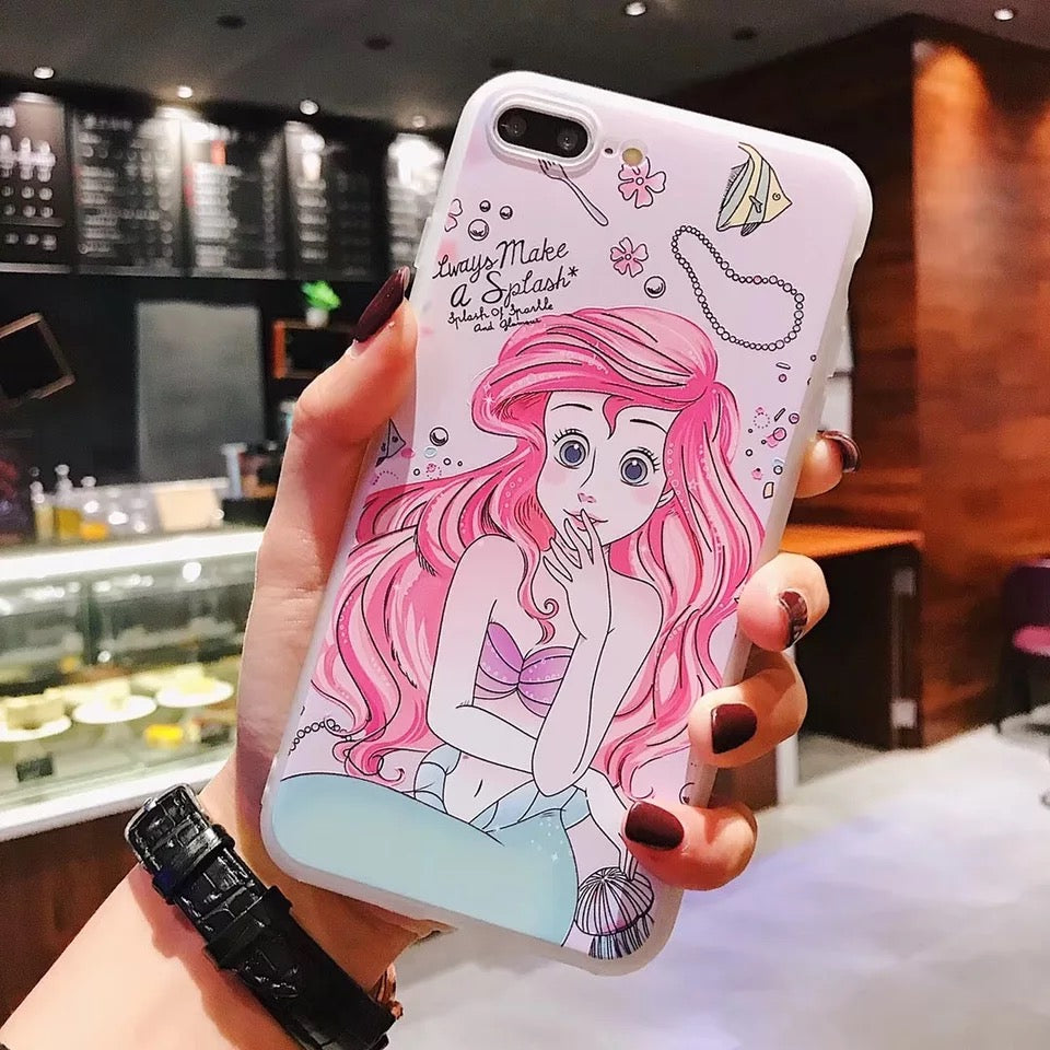 DDLGVERSE Princess iPhone Cases Ariel