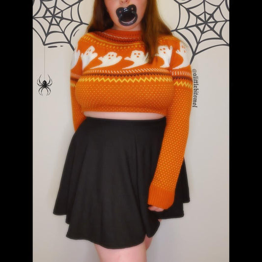 Knitted Ghost Sweater