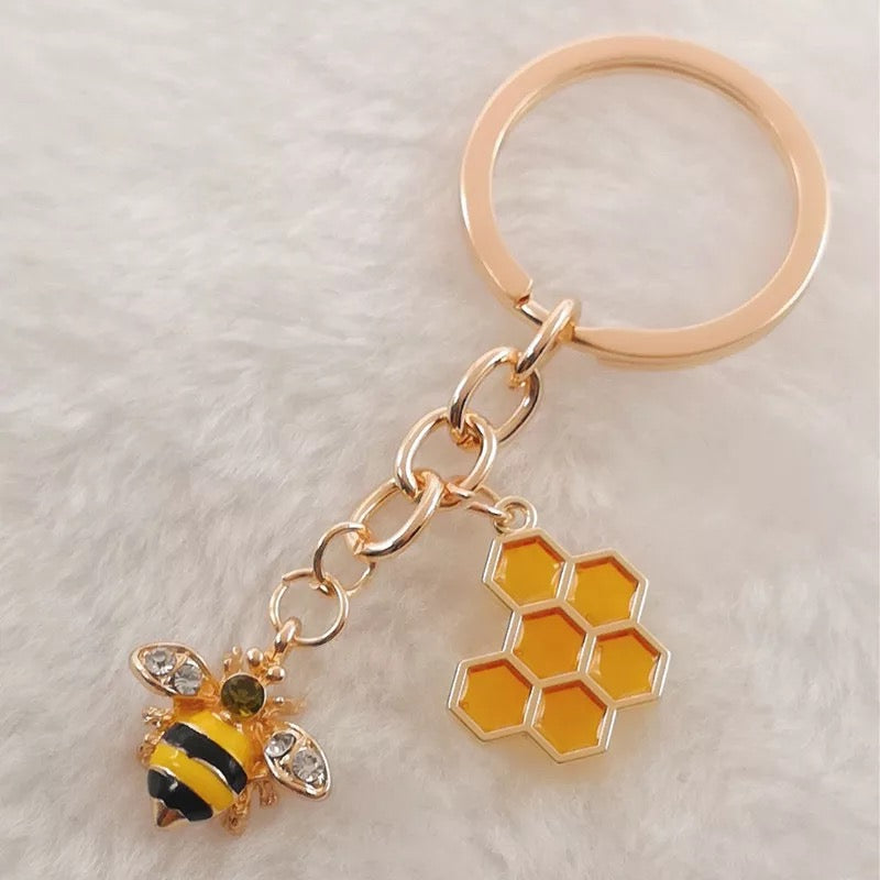 Bumblebee Keyring