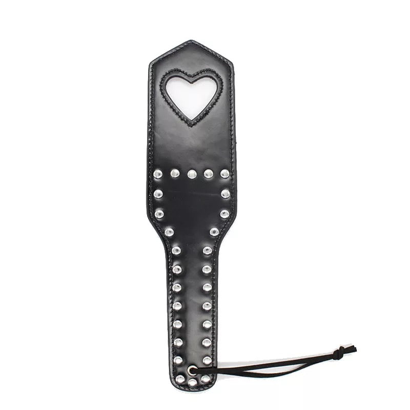 Leather Heart Paddle