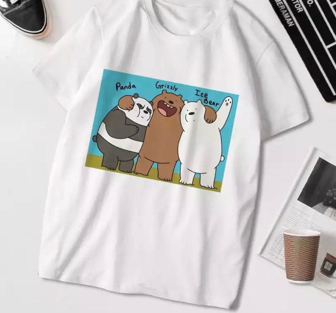 We Bare Bears Friends T-Shirt