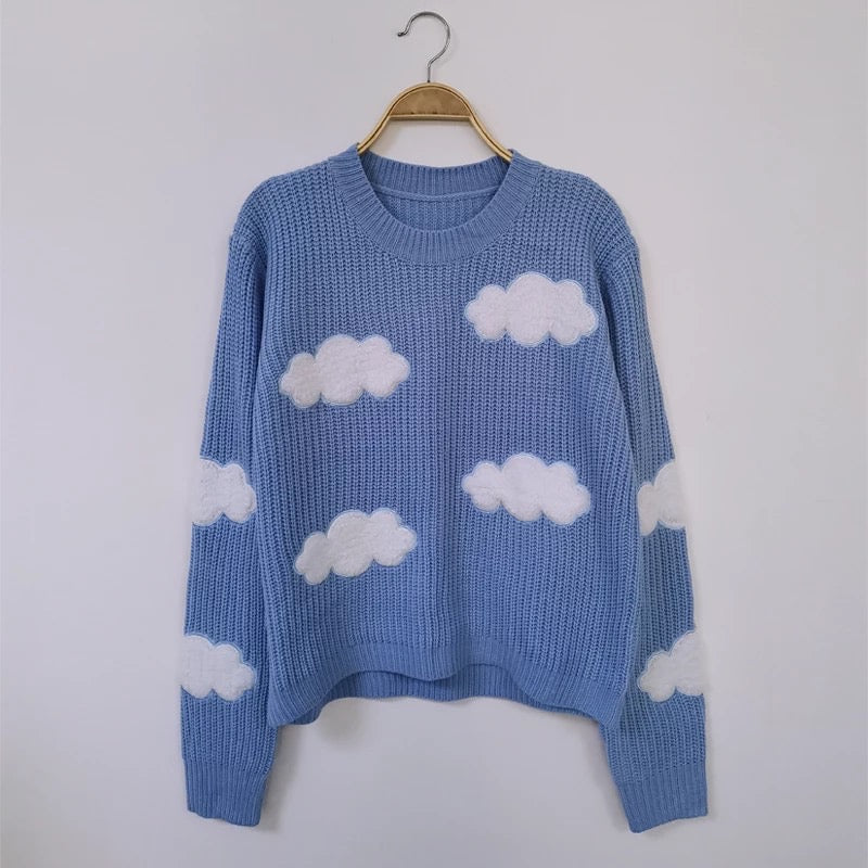 Knitted Clouds Sweater
