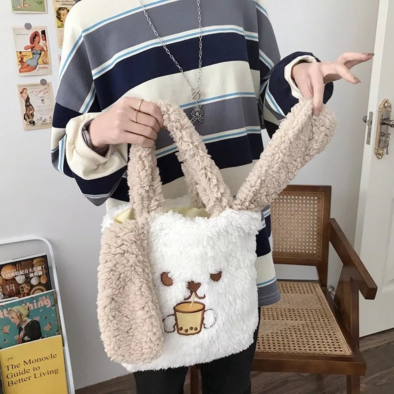 Plush Animal Character Bags