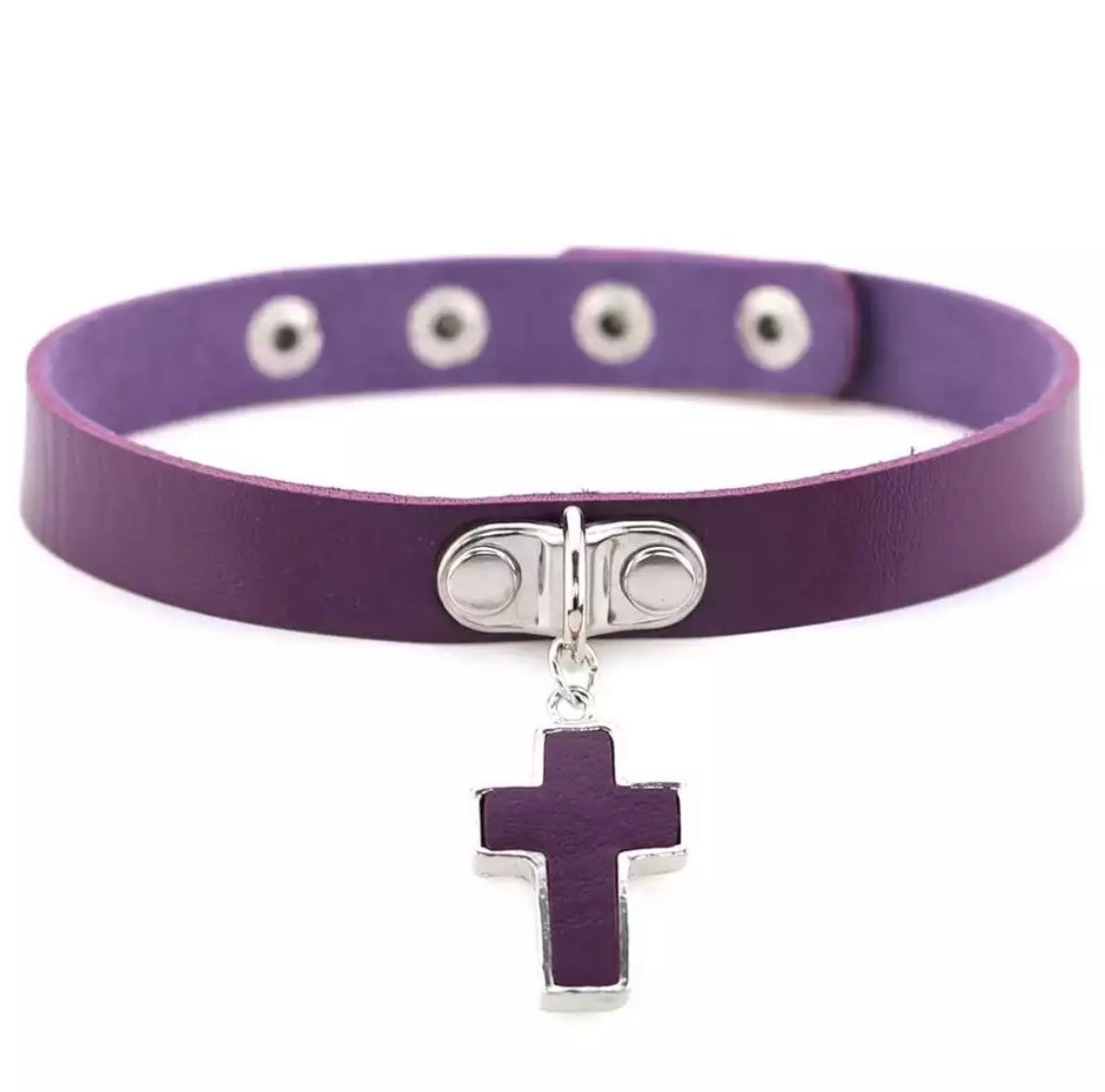 DDLGVERSE Holy Sinner Collar Purple