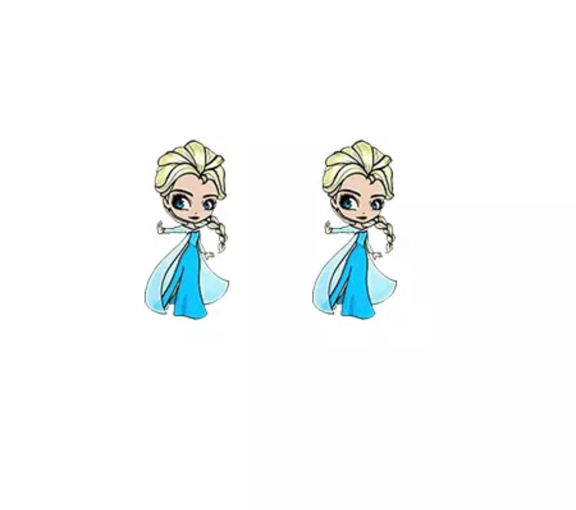 DDLGVERSE Elsa Stud Earrings