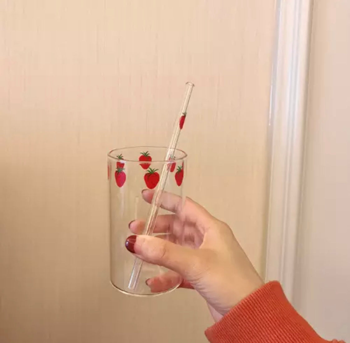 Fruity Glasses With Straws