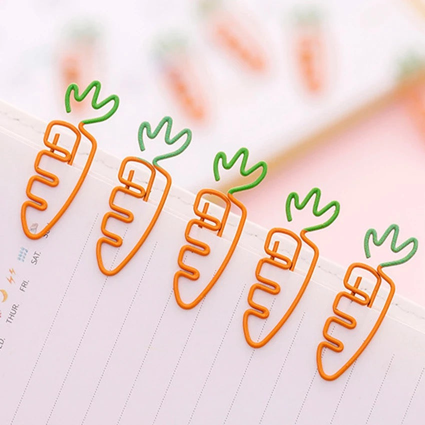 Carrot Paperclips