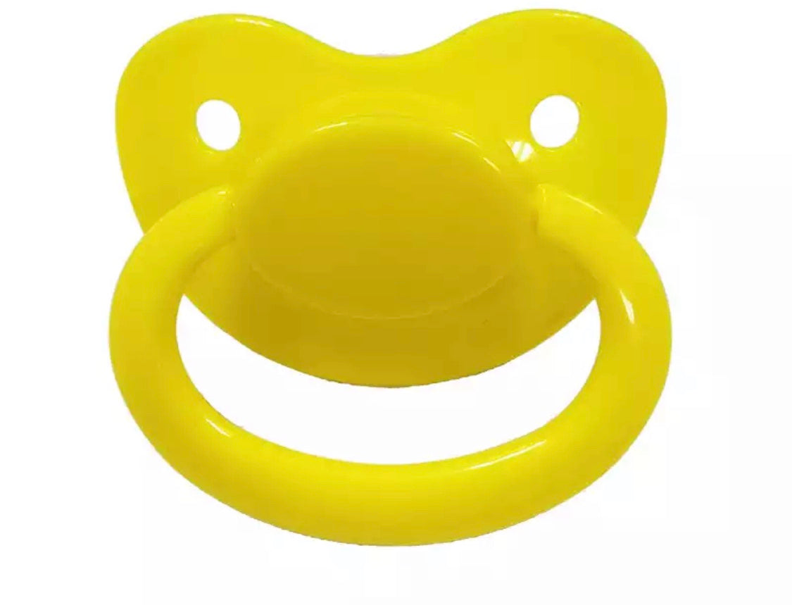 Yellow Adult Pacifier