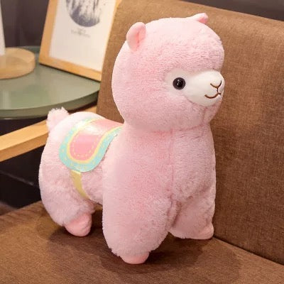 DDLGVERSE standard alpaca stuffie pink