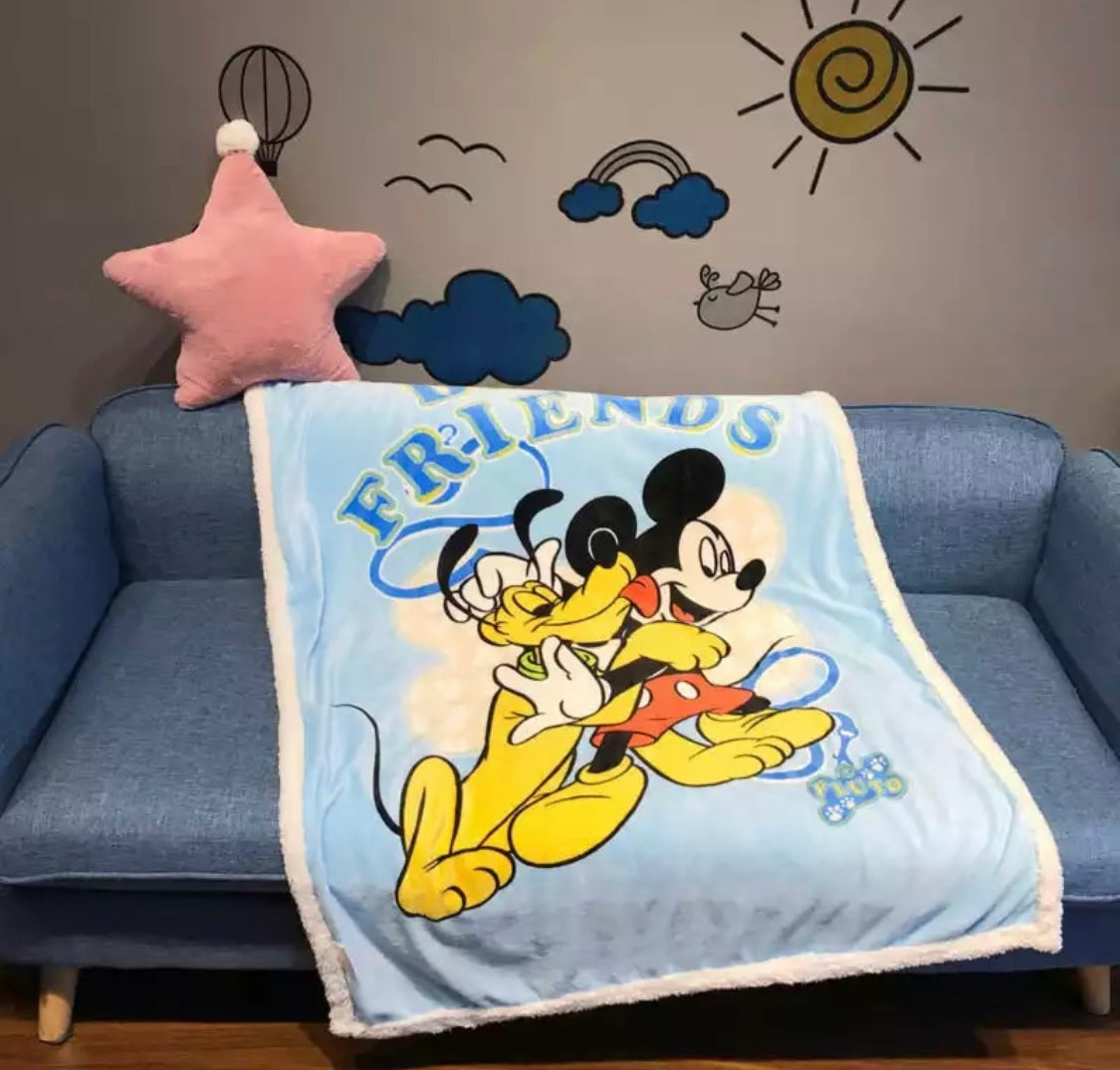 Mickey & Pluto Blankie