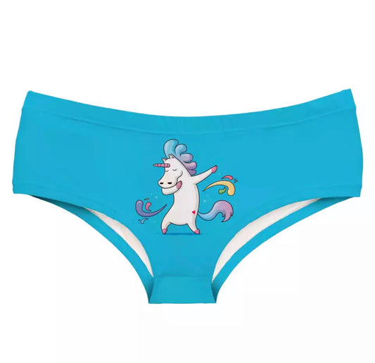 Dabbing Unicorn Panties