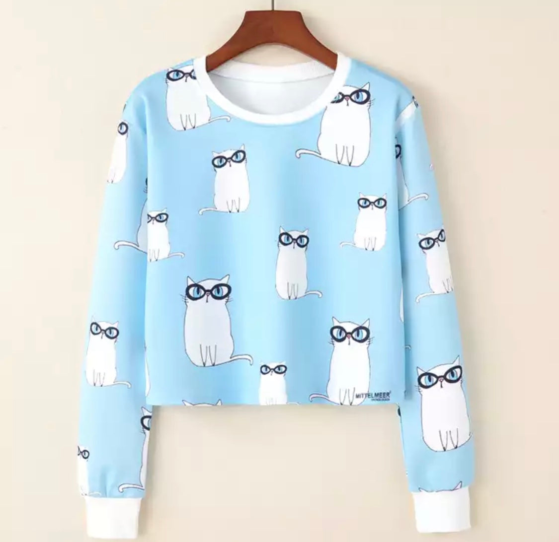 Cool Cat Sweater