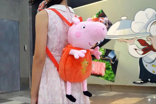 DDLGVERSE Plush Peppa Pig Backpack
