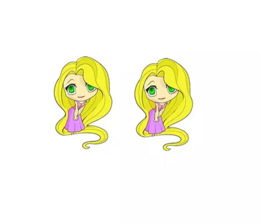 DDLGVERSE Rapunzel Stud Earrings