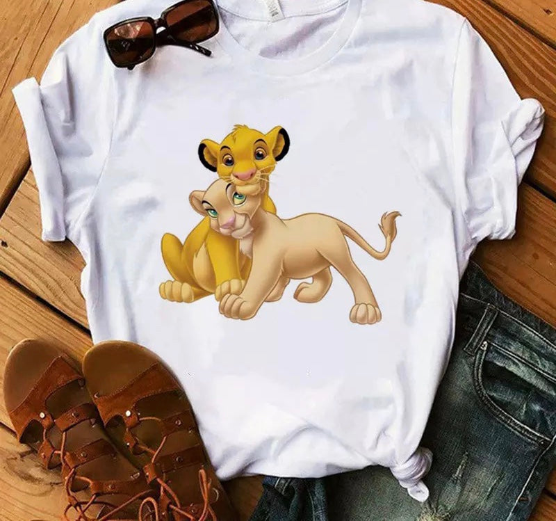 DDLGVERSE Simba and Nala Lion King T-Shirt