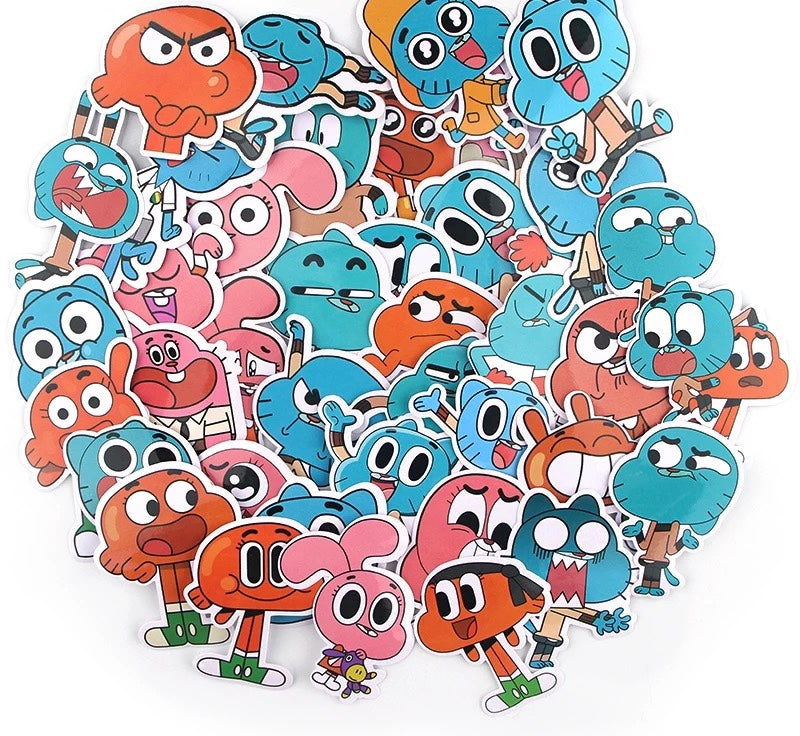 Amazing World of Gum ball Stickers