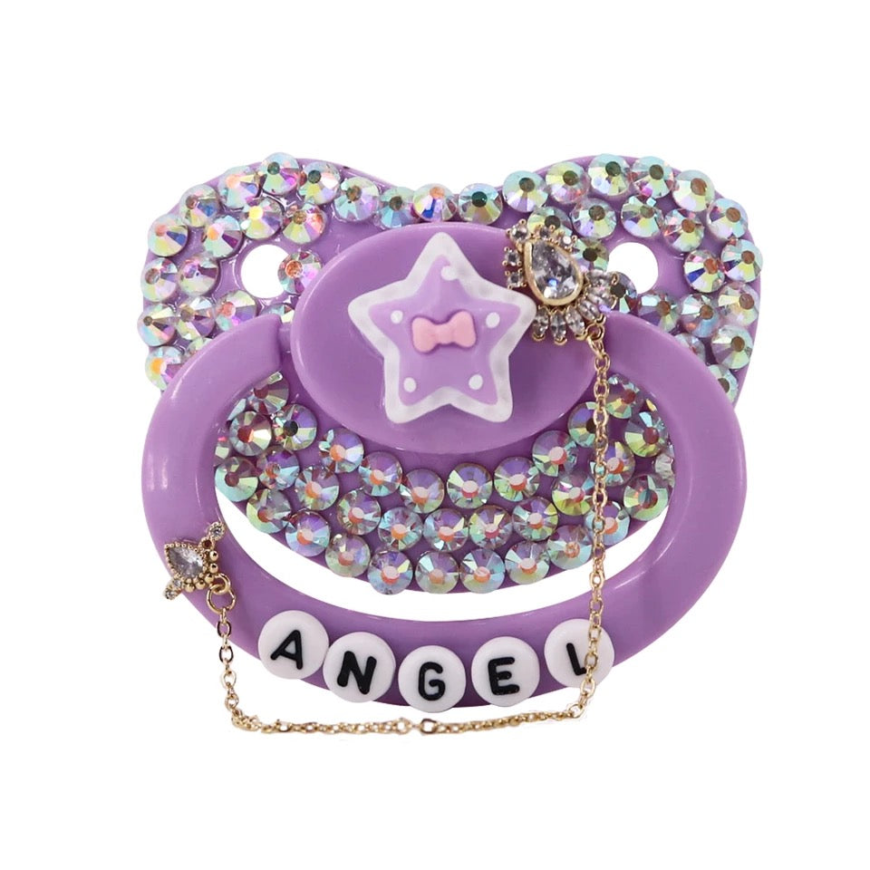 DDLGVERSE Angel deco adult pacifier
