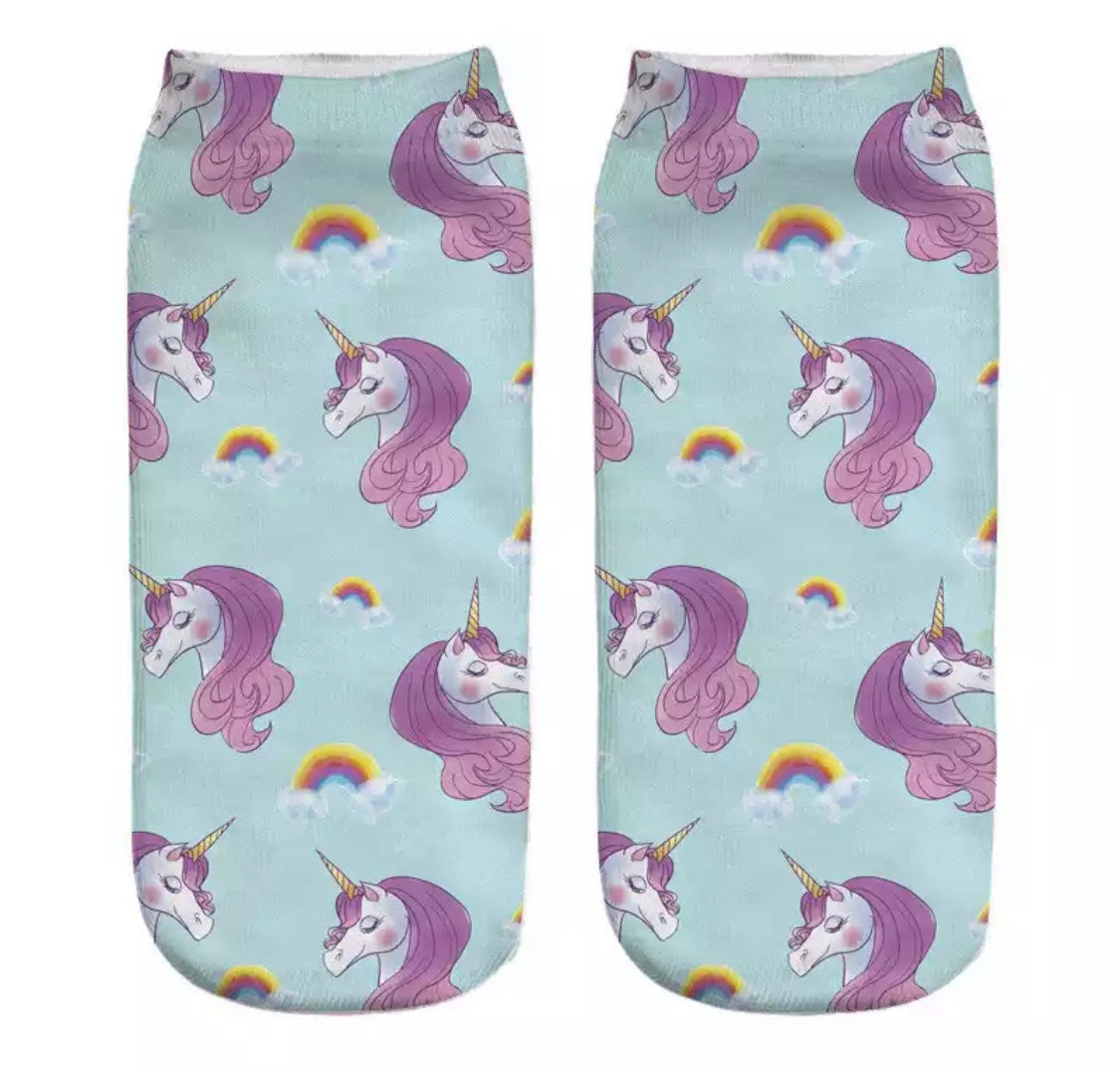 DDLGVERSE Unicorn Socks