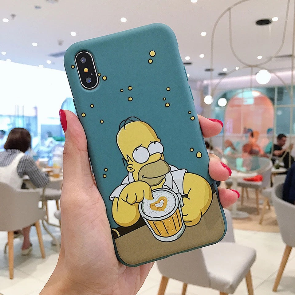 DDLGVERSE Homer iPhone Case Blue