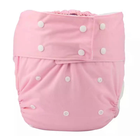 Pink Adult Diaper