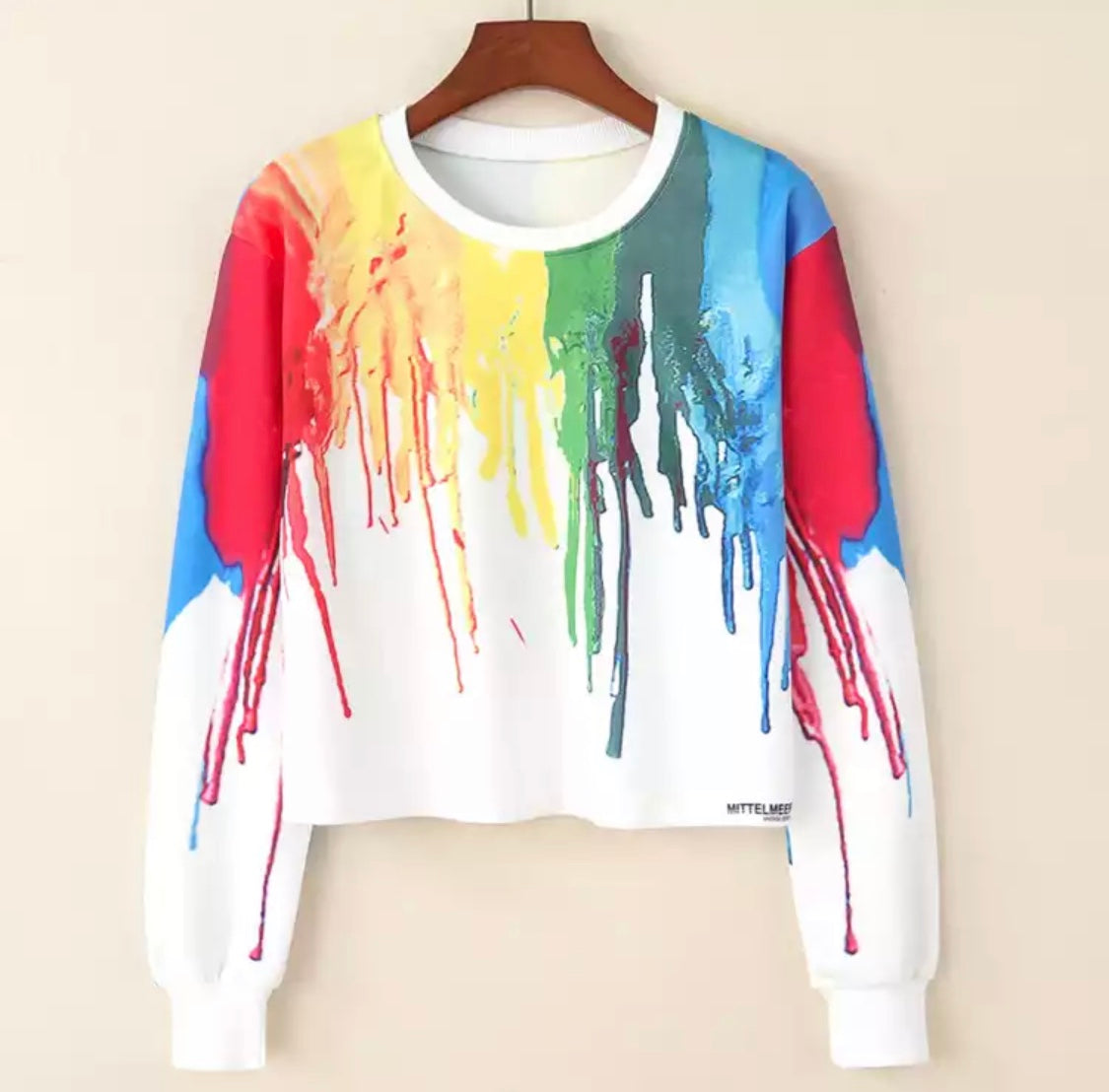Paint Splat Sweater