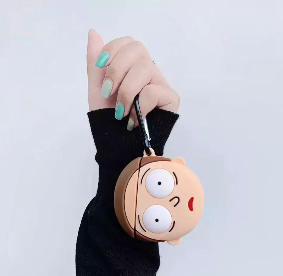 DDLGVERSE Morty Head AirPods Case