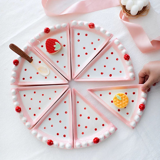 Ceramic Cake Dinner Plate