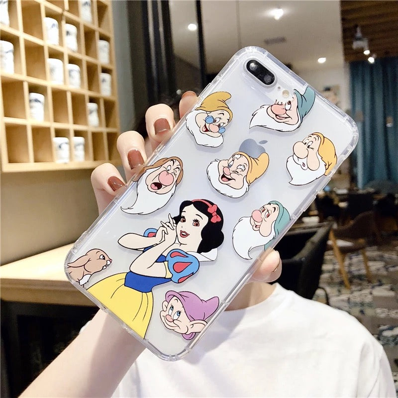 DDLGVERSE Snow White iPhone Case Princess and Dwarves