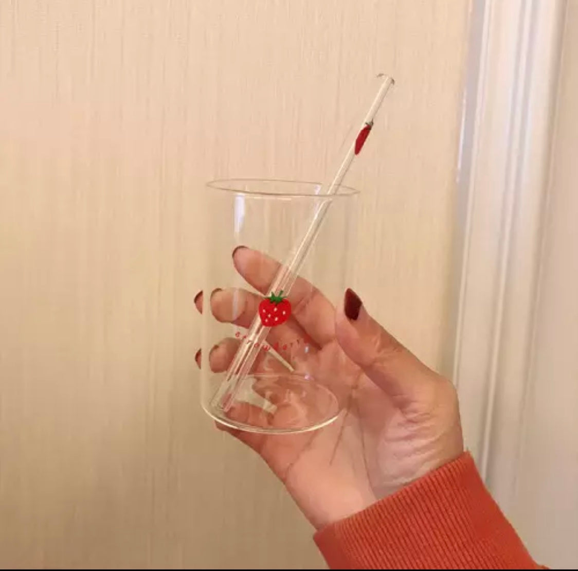 Fruity Glasses With Straws