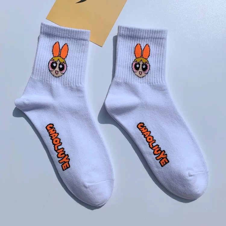 PowerPuff Girls Socks