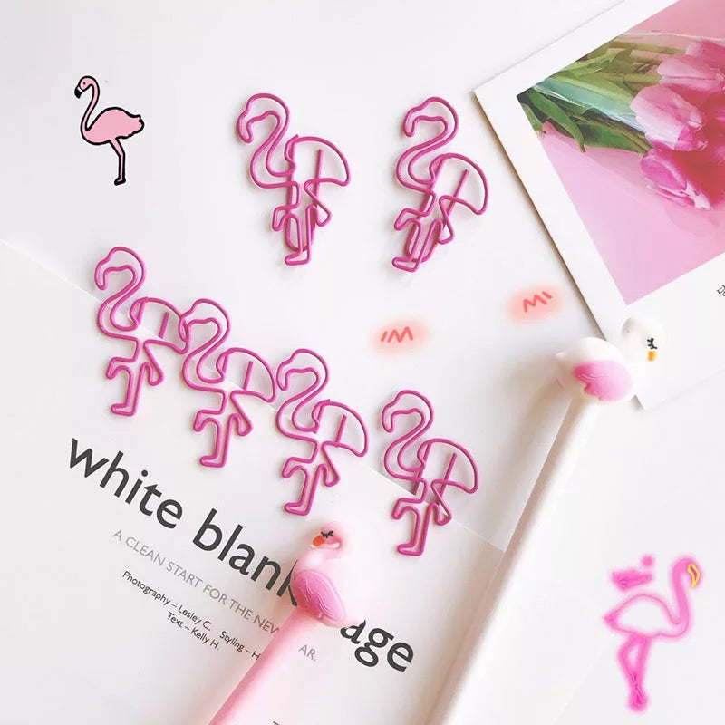Flamingo Paperclips