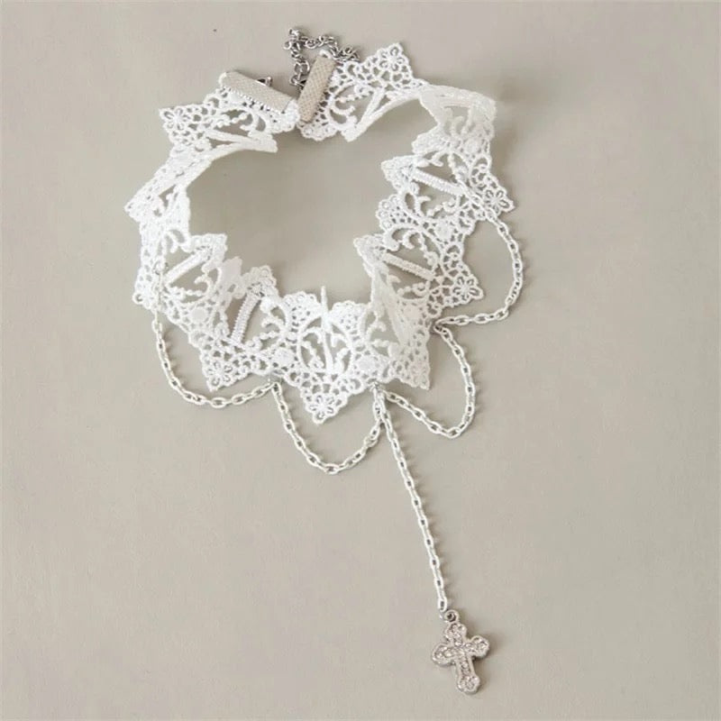 Gothic Lace Collar