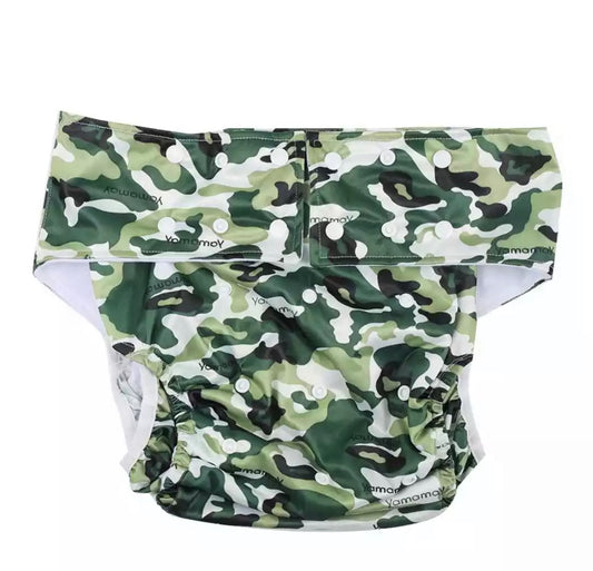 Camouflage Adult Diaper