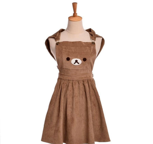 Baby Bear Dungaree Dress