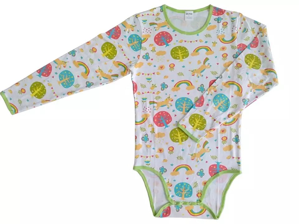 Enchanted Forest Long Sleeve Onesie