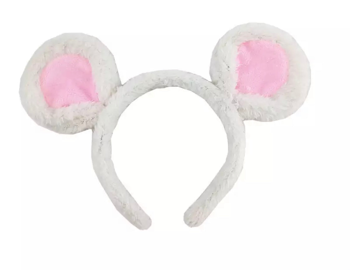 DDLGVERSE Mouse Headband White