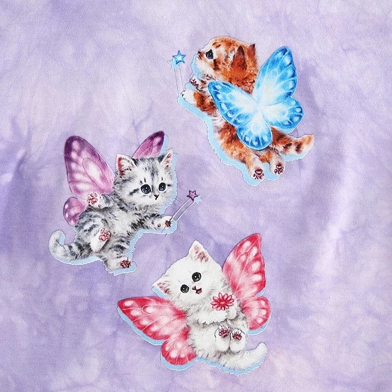 Fairy Kittens Crop Top