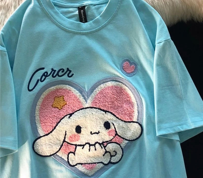 Cinna Towel Embroidery T-Shirt
