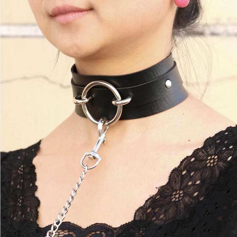 DDLGVERSE Chunky O RIng Collar and Leash