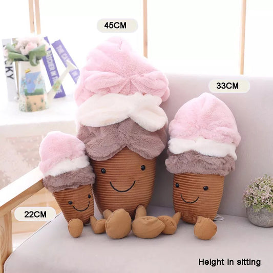 DDLGVERSE Ice Cream Plushie with Size Guides