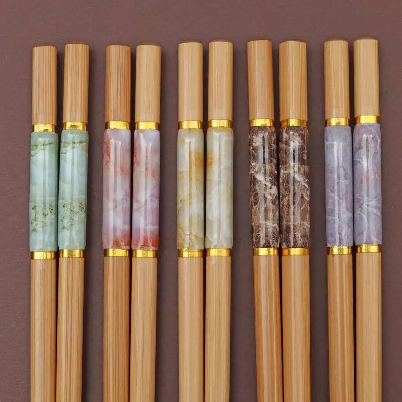 Marble Chopsticks 5 Pack