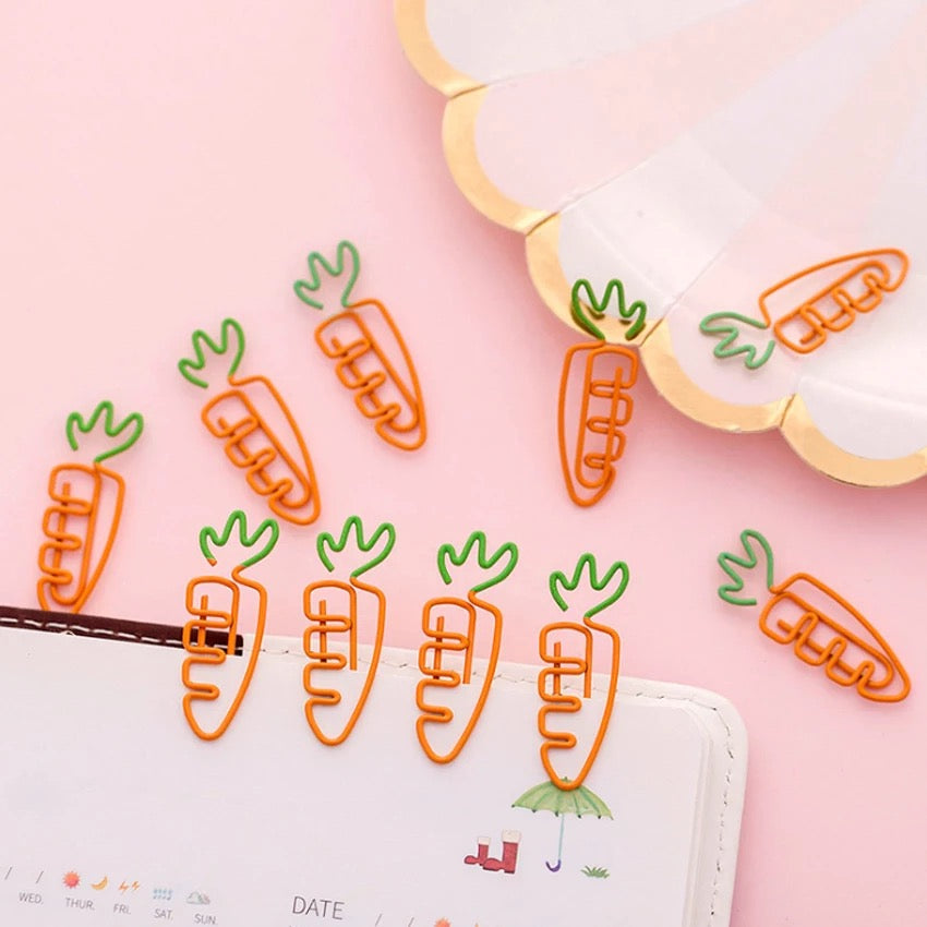 Carrot Paperclips