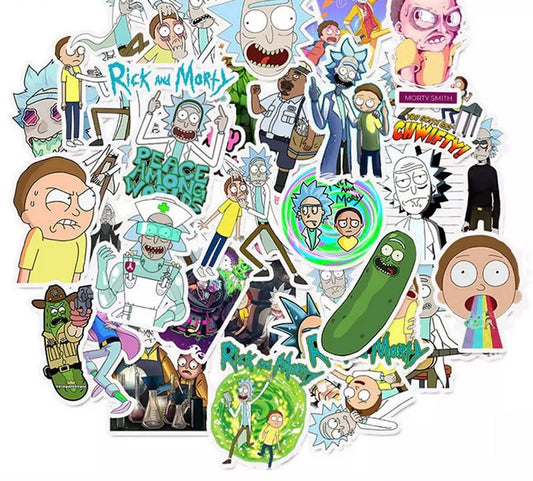 Rick n Morty Stickers