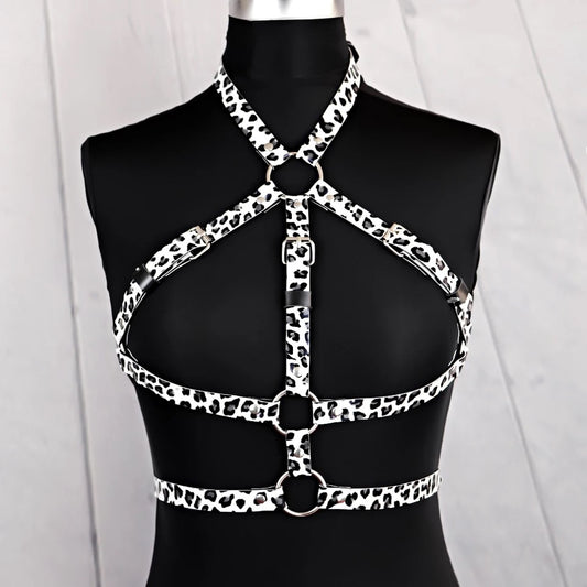 Leopard Chest Harness