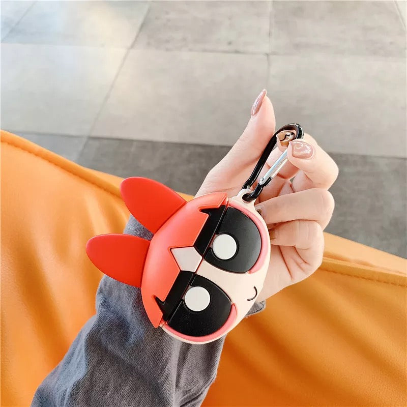 DDLGVERSE Blossom Head AirPods Case Hanging