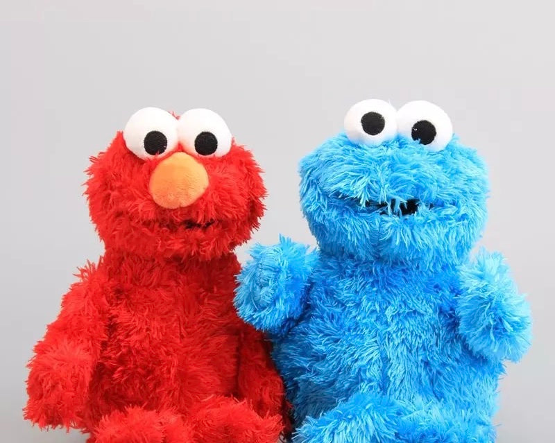 Elmo & Cookie Monster Set