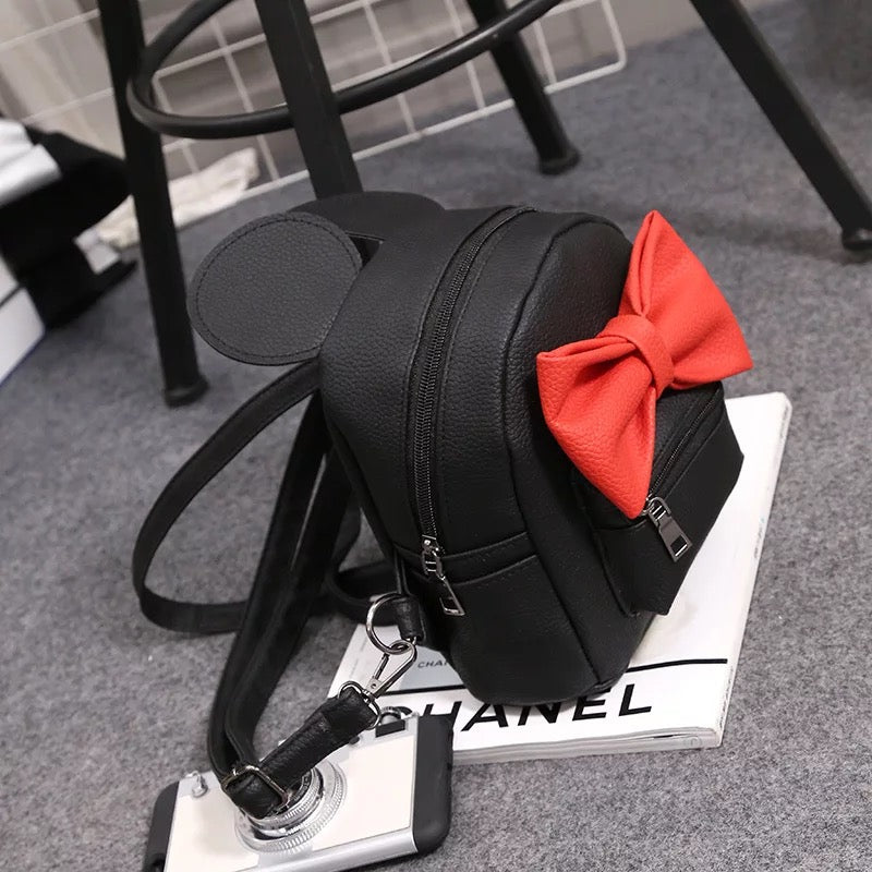 DDLGVERSE Mini Mouse Backpack Black Right Side View