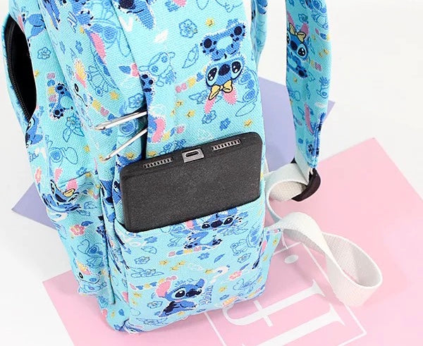 DDLGVERSE Stitch Backpack Side Pocket